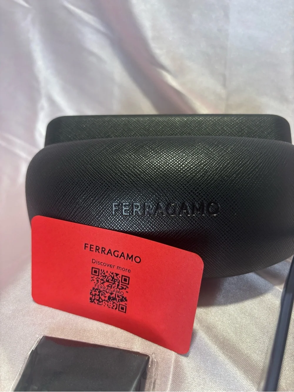 Salvatore Ferragamo Men’s Dark Blue Rectangular Sunglasses